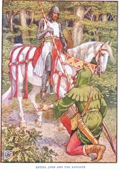 Kleine John en de Ridder, ca. 1920